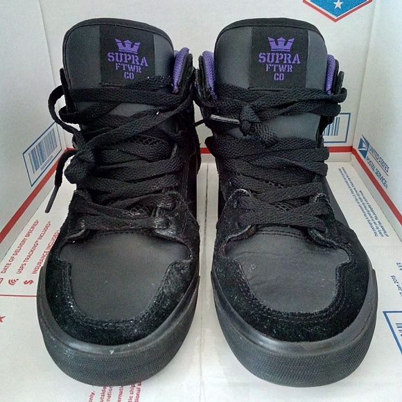 Boys Supra high tops size 6 - Picture 3 of 7